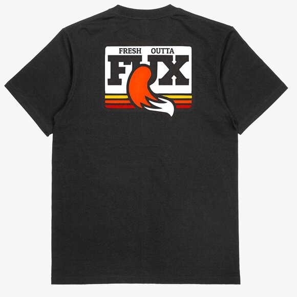 Fresh Outta Fux Men’s Funny Humorous T-shirt Black 100% Cotton - Picture 1 of 3